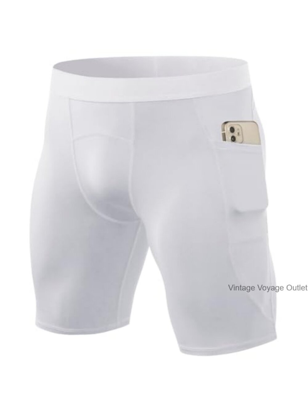 Compression Shorts Men Spandex Sports Workout Running Gym Athletic Baselayer